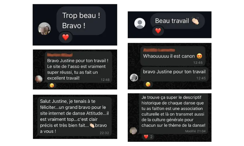Avis site web Danse Attitude Avis site web Danse Attitude