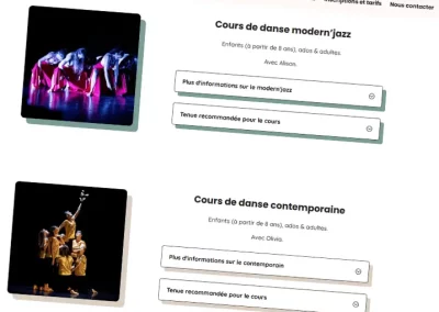 Refondre le site web de Danse Attitude Bréal